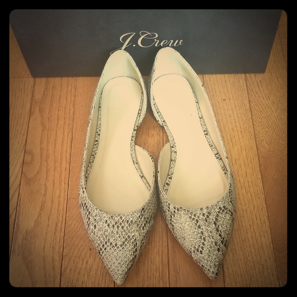 J. Crew Audrey D'orsay Flats